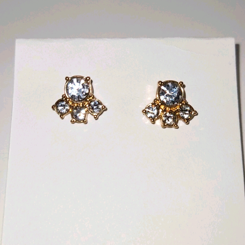 Rhinestone earrings